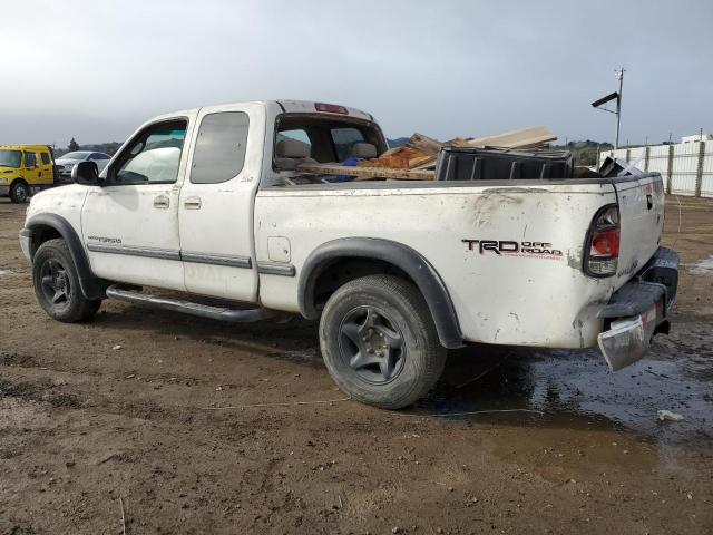 TOYOTA TUNDRA ACC 2002 white  gas 5TBRT34162S256817 photo #3