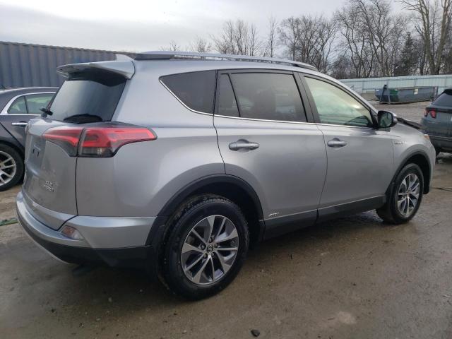 TOYOTA RAV4 HV LE 2018 silver  hybrid engine JTMRJREV0JD194715 photo #4