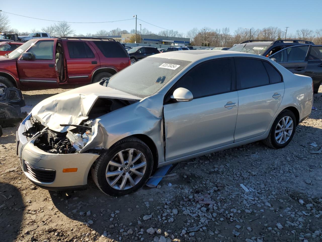 Lot #3040621639 2010 VOLKSWAGEN JETTA SE