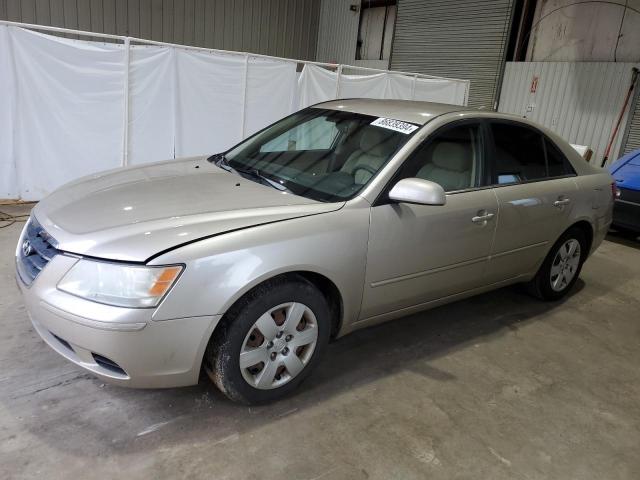 HYUNDAI SONATA GLS 2009 beige sedan 4d gas 5NPET46C49H424447 photo #1