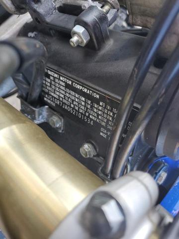 2005 SUZUKI GSX 750F JS1GR7JA052101534