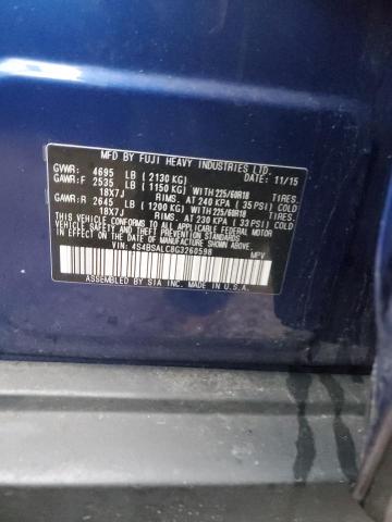 2016 SUBARU OUTBACK 2. - 4S4BSALC8G3260598