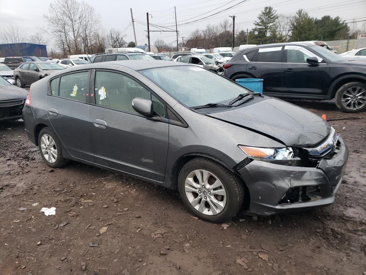 Lot #3030756144 2012 HONDA INSIGHT EX