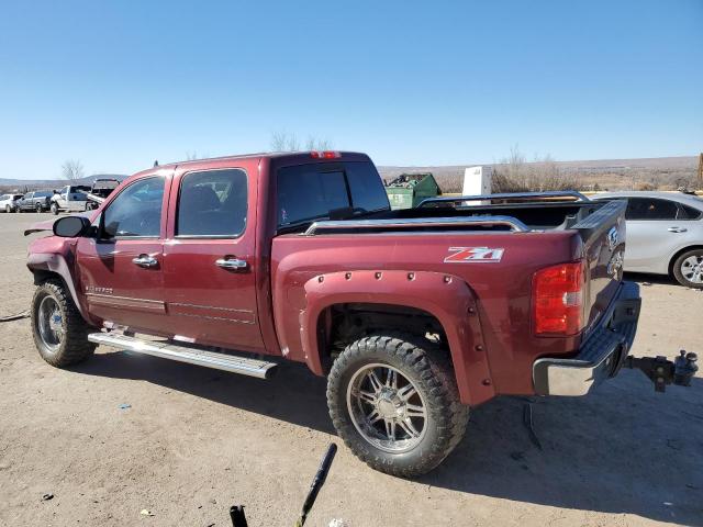 CHEVROLET SILVERADO 2013 burgundy  flexible fuel 3GCPKSE71DG185431 photo #3