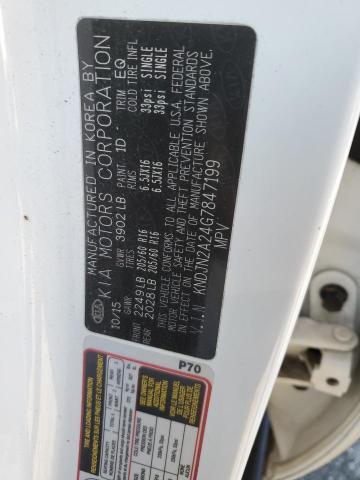 2016 KIA SOUL - KNDJN2A24G7847199