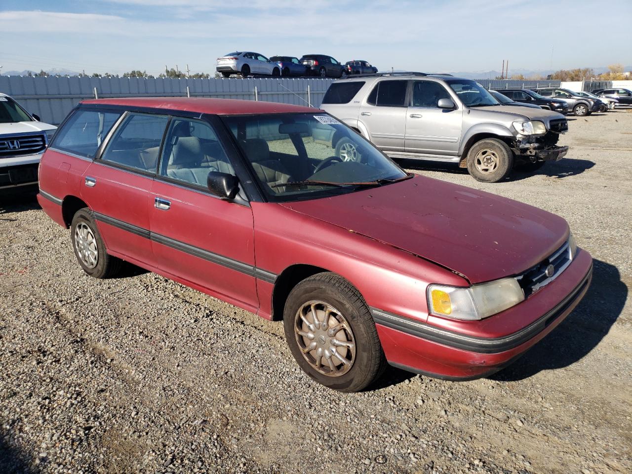 Lot #3026300434 1991 SUBARU LEGACY L