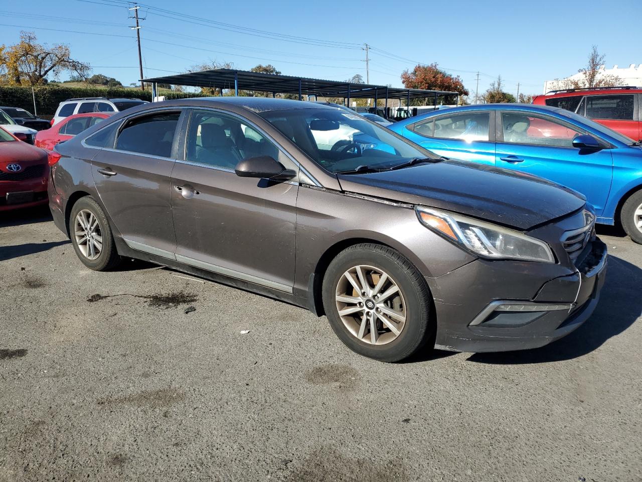 Lot #3024134870 2015 HYUNDAI SONATA SE