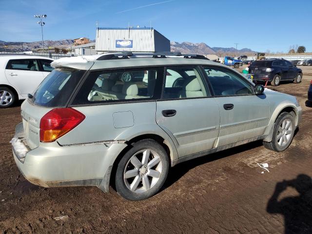 SUBARU LEGACY OUT 2006 cream station gas 4S4BP61C267349589 photo #4