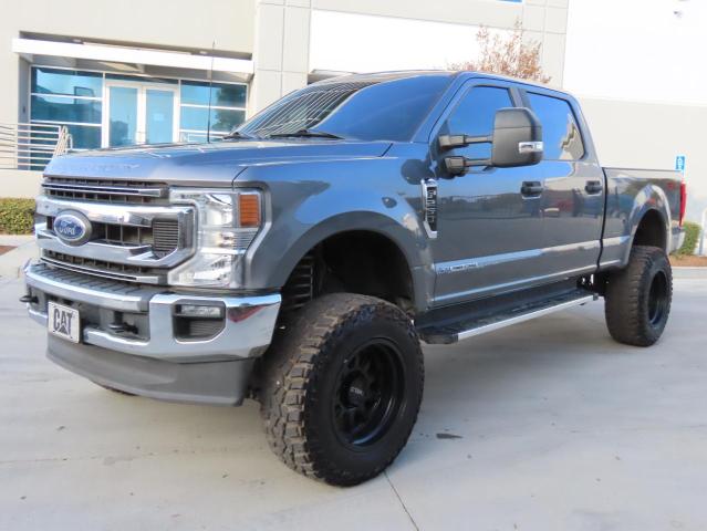 FORD F250 SUPER 2022 gray  diesel 1FT8W2BT9NEF41322 photo #3