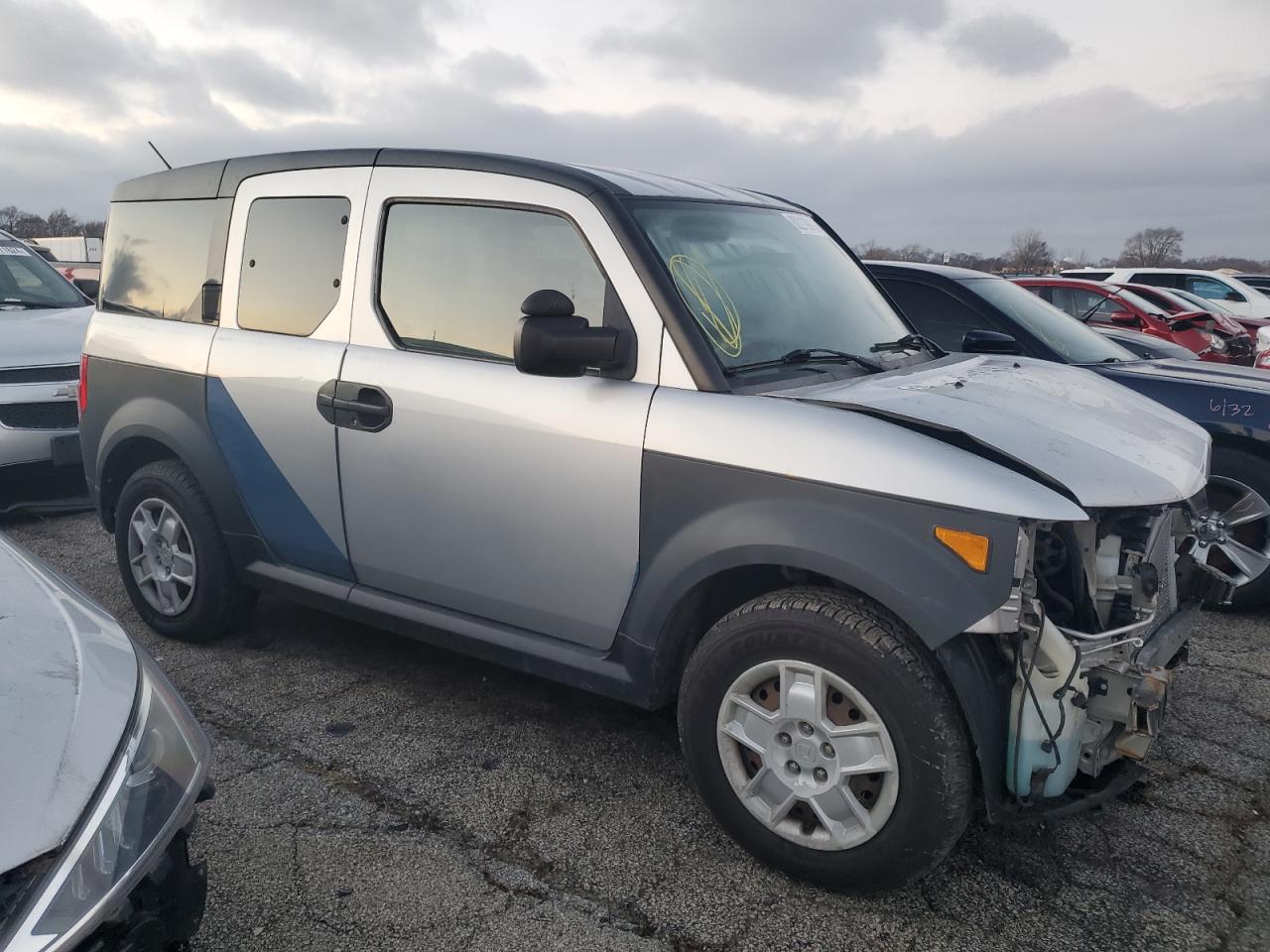 Lot #3026955148 2008 HONDA ELEMENT LX