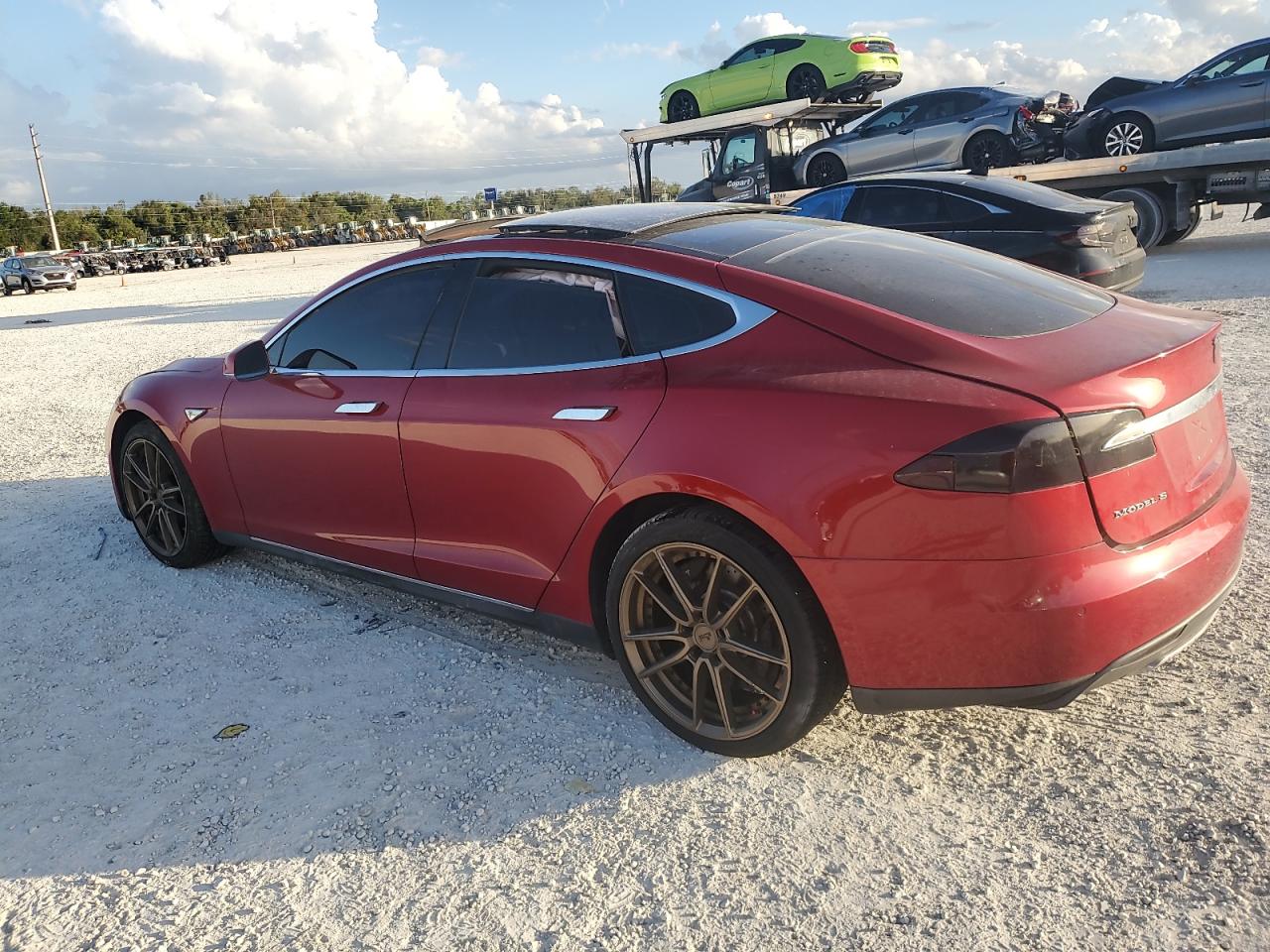 Lot #3028423226 2013 TESLA MODEL S