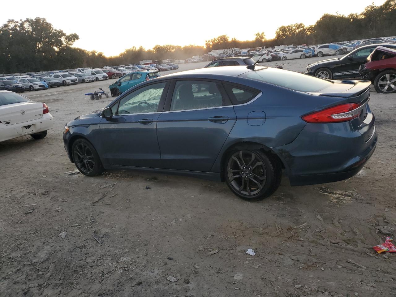 Lot #3042056228 2018 FORD FUSION S