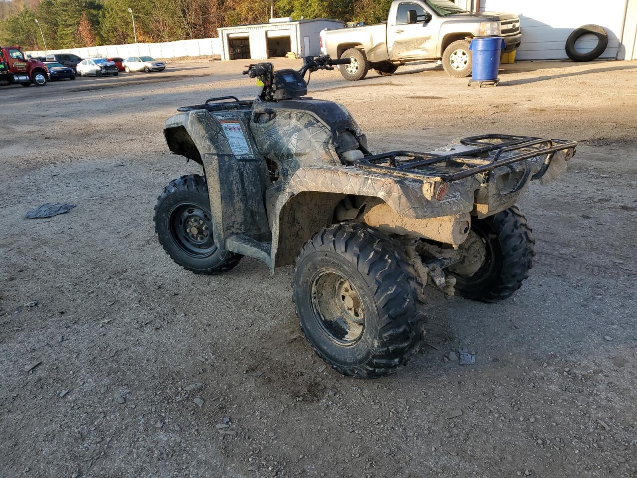 Lot #3029716678 2019 HONDA TRX420 FE