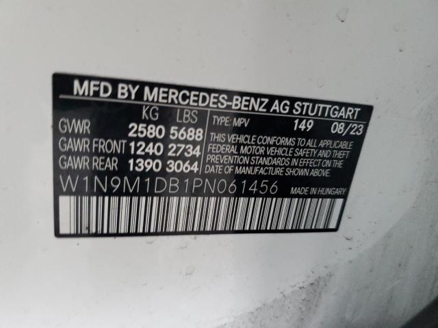 2023 MERCEDES-BENZ EQB 350 4M W1N9M1DB1PN061456