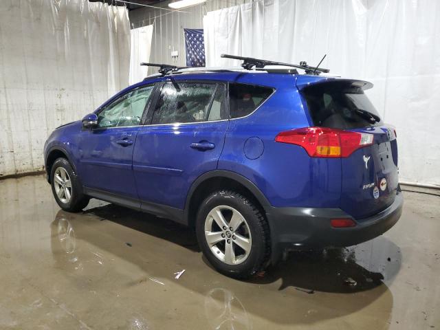 TOYOTA RAV4 XLE 2015 blue  gas 2T3RFREV1FW232092 photo #3