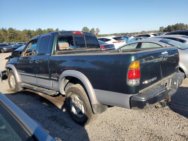 TOYOTA TUNDRA ACC 2001 green 4dr ext gas 5TBRT38131S157011 photo #3