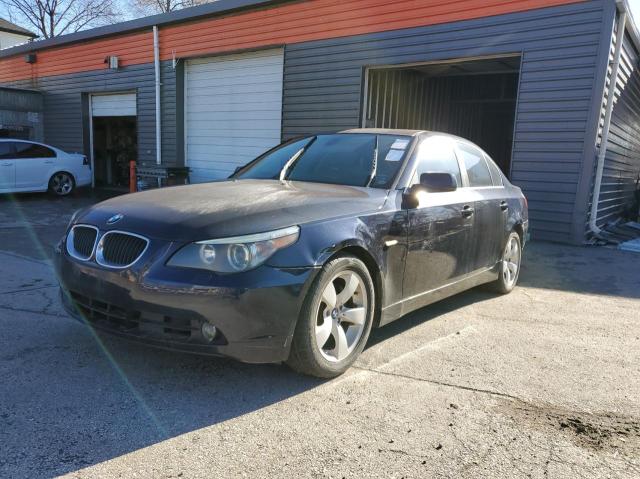 BMW 530 I 2004 blue sedan 4d gas WBANA73534B803248 photo #3