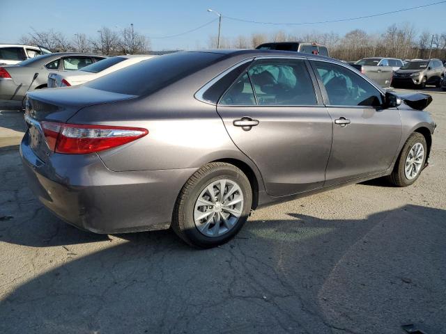 TOYOTA CAMRY LE 2015 gray  gas 4T4BF1FK2FR493852 photo #4