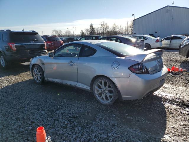 HYUNDAI TIBURON GT 2008 silver  gas KMHHN66F98U278981 photo #3