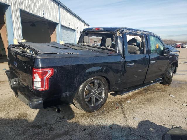 FORD F150 SUPER 2016 black  gas 1FTEW1C81GKD47220 photo #4