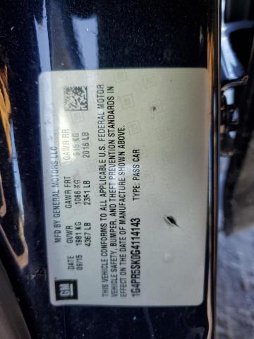 2016 BUICK VERANO CON 1G4PR5SK0G4114143