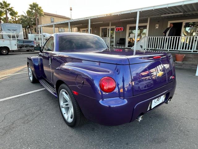 CHEVROLET SSR 2004 purple pickup gas 1GCES14PX4B112618 photo #4