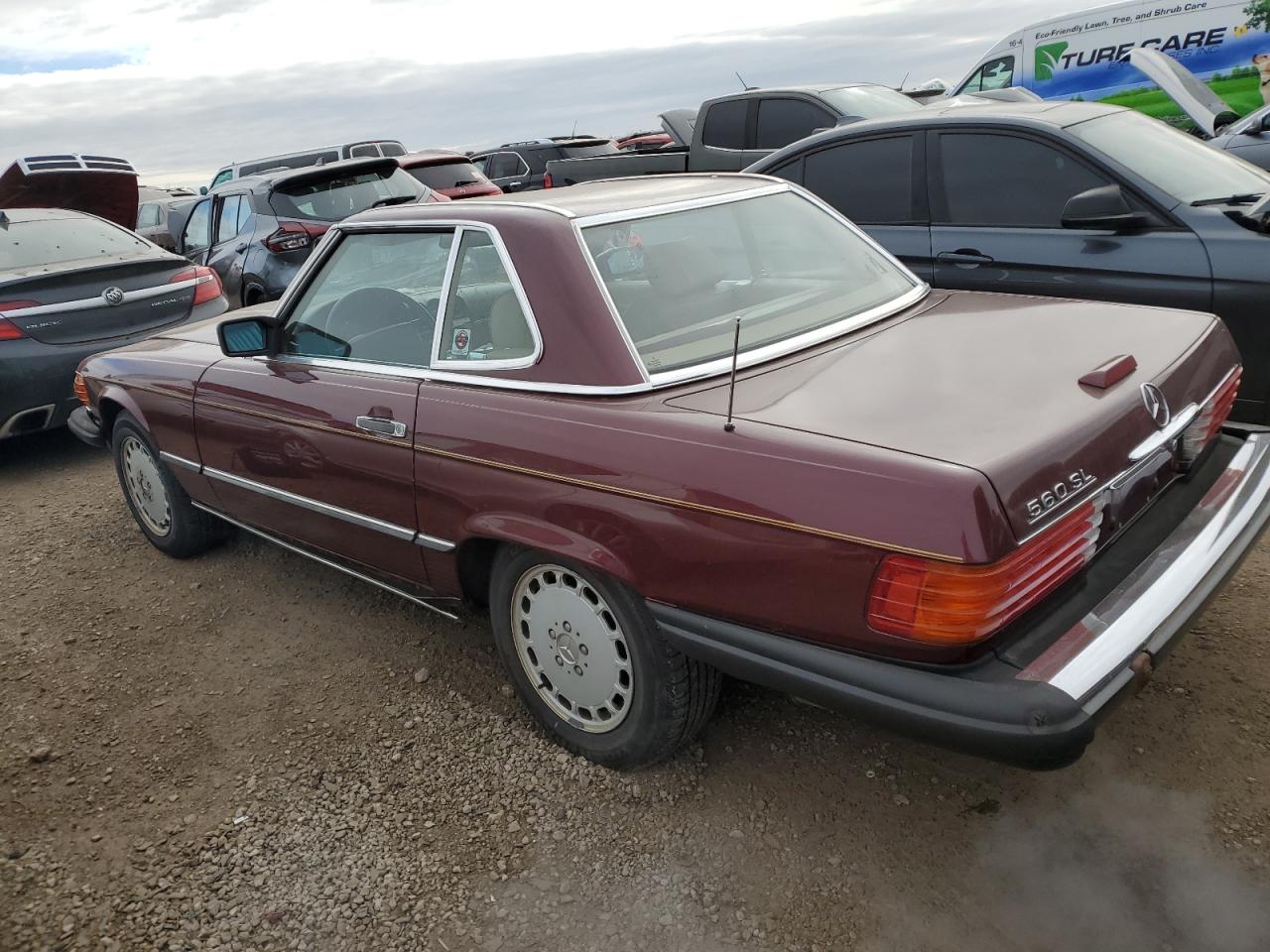 Lot #3040952422 1988 MERCEDES-BENZ 560 SL