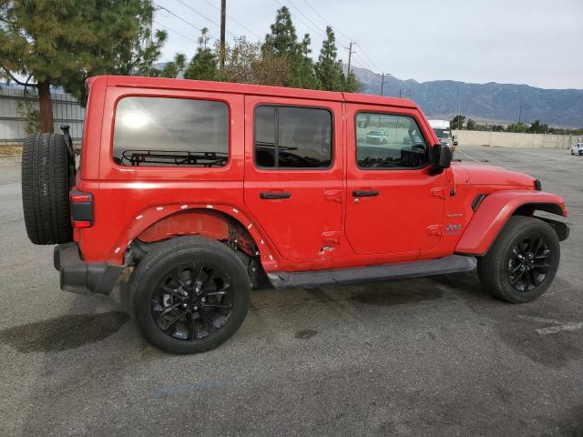 JEEP WRANGLER U 2021 red  hybrid engine 1C4JJXP66MW676668 photo #4