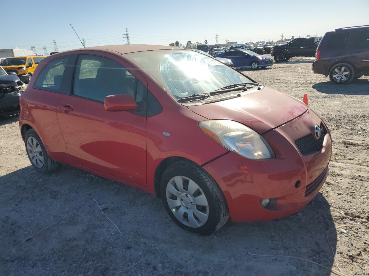 Lot #3051293673 2007 TOYOTA YARIS