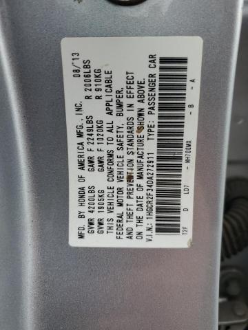 VIN 1HGCR2F34DA272911 2013 HONDA ACCORD no.12