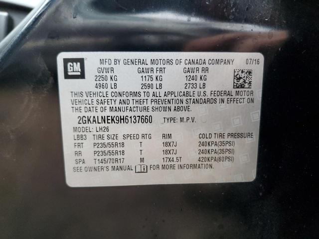 2017 GMC TERRAIN SL - 2GKALNEK9H6137660