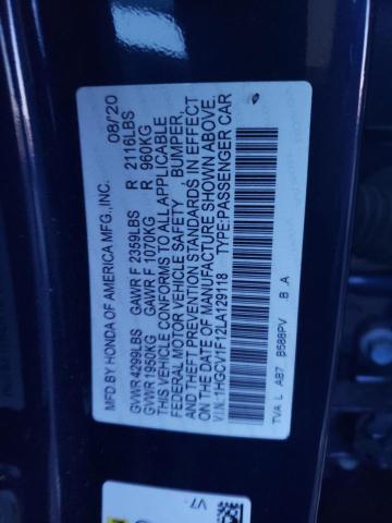 VIN 1HGCV1F12LA129118 2020 HONDA ACCORD no.13