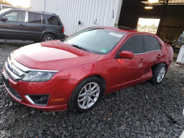 FORD FUSION SEL 2011 burgundy  gas 3FAHP0JA0BR283451 photo #1