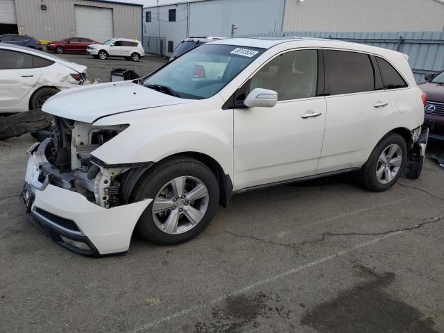 ACURA MDX TECHNO 2011 white  gas 2HNYD2H69BH515700 photo #1