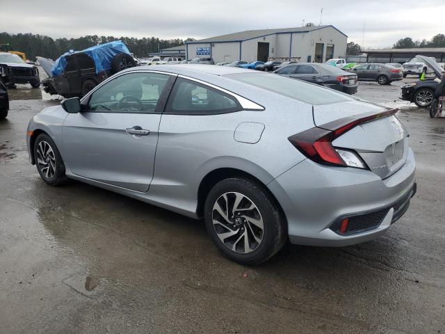 HONDA CIVIC LX 2018 silver  gas 2HGFC4B05JH300881 photo #3