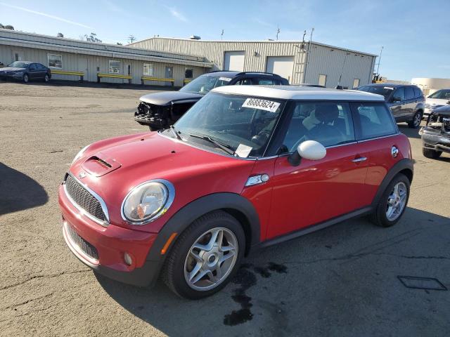 MINI COOPER S 2009 red hatchbac gas WMWMF73569TW85615 photo #1