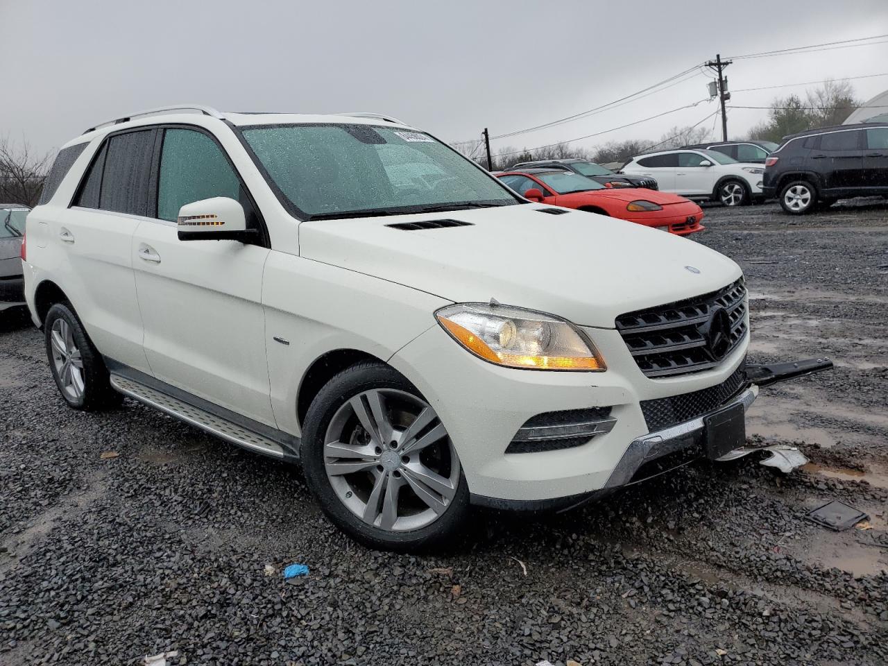 Lot #3034346062 2012 MERCEDES-BENZ ML 350 4MA