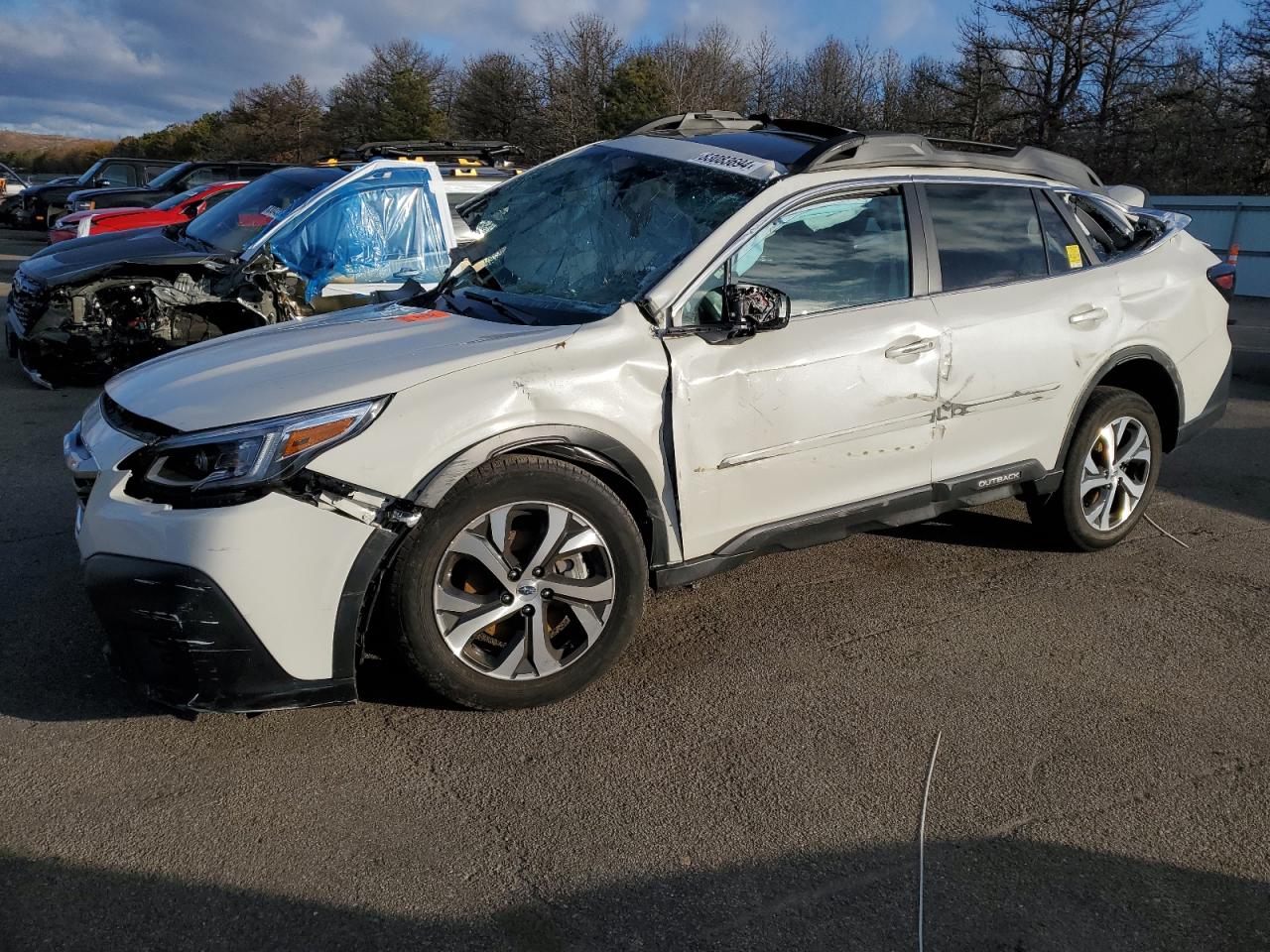 Lot #3055314358 2021 SUBARU OUTBACK LI