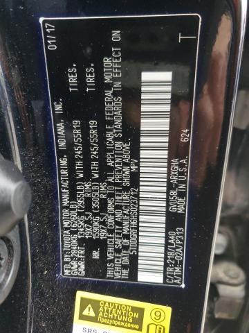 2017 TOYOTA HIGHLANDER - 5TDDGRFH6HS023712