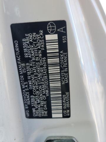 2018 TOYOTA YARIS L - VNKJTUD38JA096096