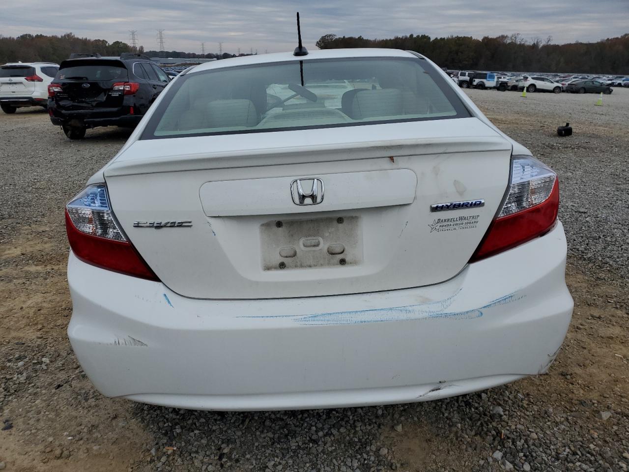 Lot #3027004820 2012 HONDA CIVIC HYBR