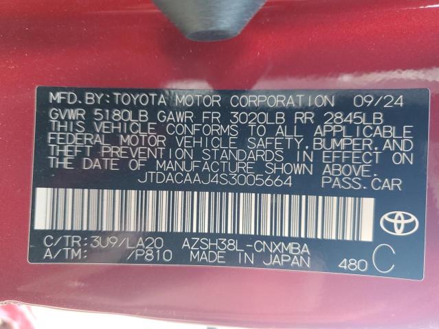 2025 TOYOTA CROWN SIGN JTDACAAJ4S3005664