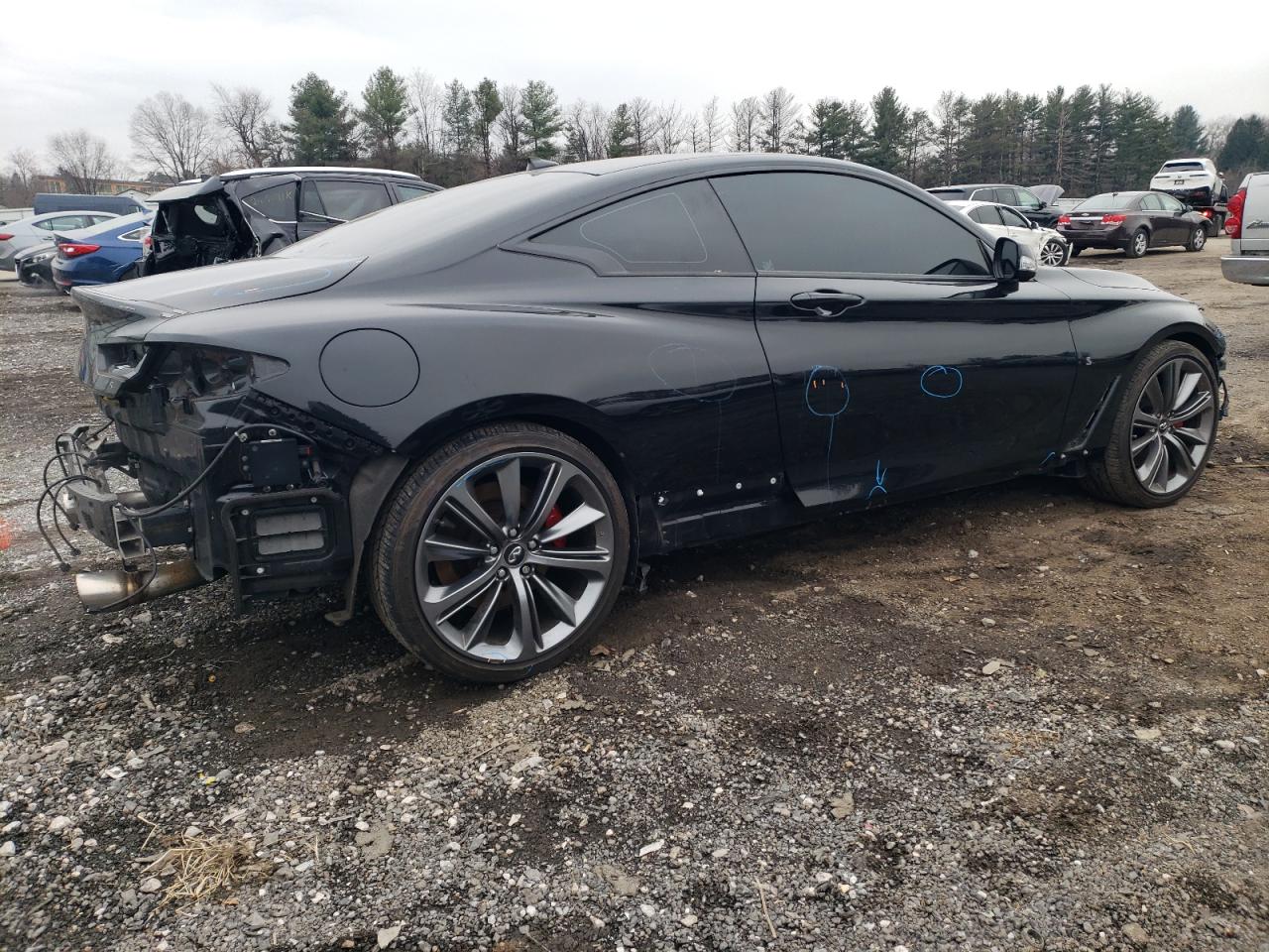 Lot #3050580104 2018 INFINITI Q60 RED SP