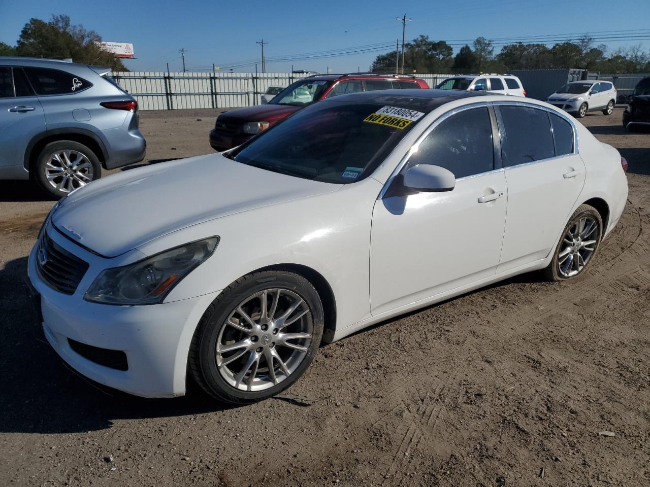 Lot #3024060666 2008 INFINITI G35