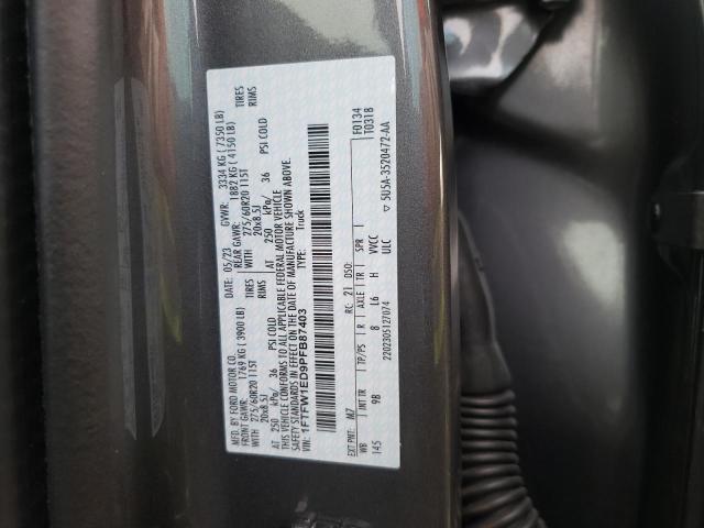 2023 FORD F150 SUPER - 1FTFW1ED9PFB87403