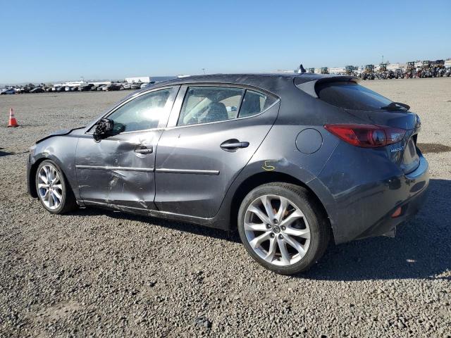 MAZDA 3 GRAND TO 2014 gray  gas JM1BM1M34E1162710 photo #3