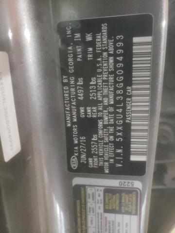 2016 KIA OPTIMA EX - 5XXGU4L38GG094993