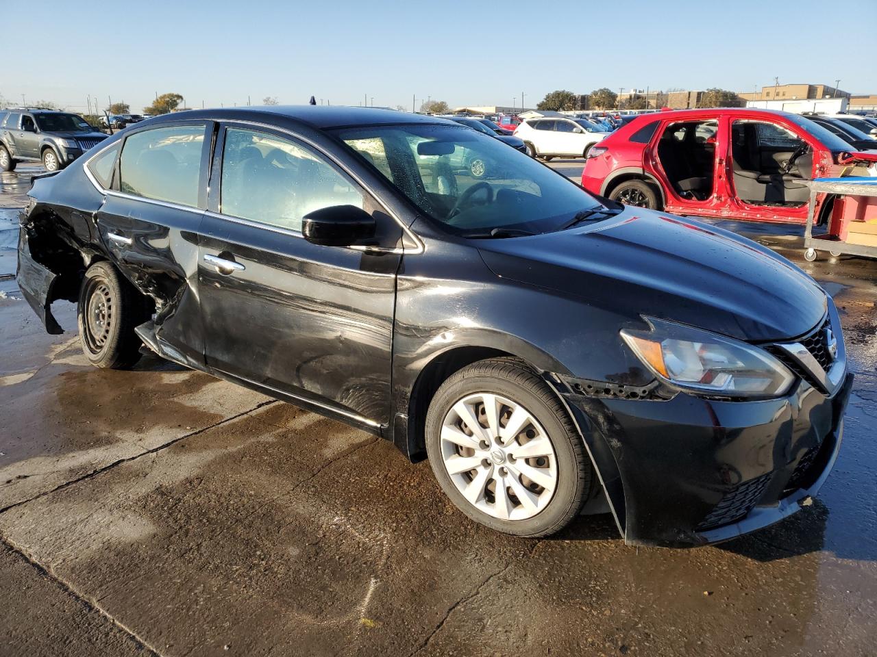 Lot #3024352588 2017 NISSAN SENTRA S