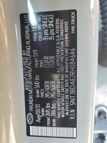 2024 HYUNDAI SANTA CRUZ - 5NTJBDAE2RH084646