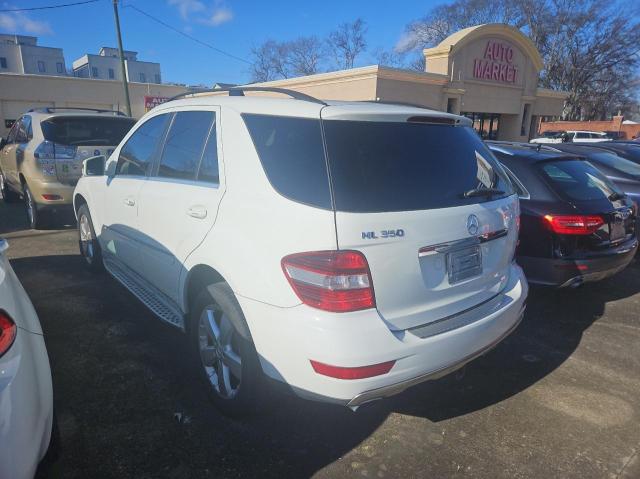 MERCEDES-BENZ ML 350 2011 white 4dr spor gas 4JGBB5GB6BA695469 photo #4